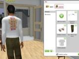 Create and change clothes in Twinity