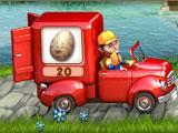 Crop Busters Red Van level