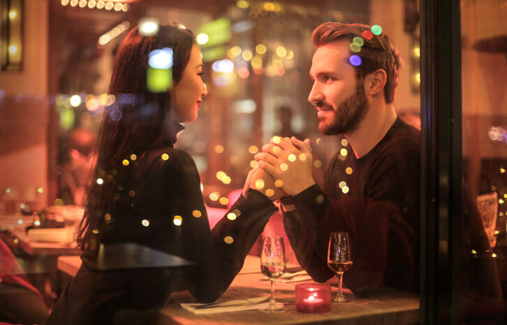 Couple Having Dinner Couple Having Dinner