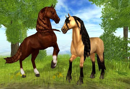 Gorgeous Andalusian's in Star Stable - Play Horse Games - Free Online ...