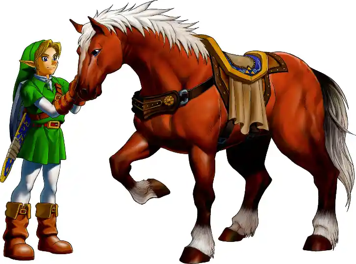 Link and Epona
