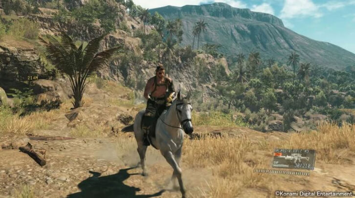 Venom Snake riding D-Horse Venom Snake riding D-Horse