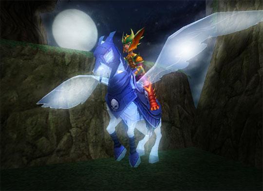 Amazing Ghost Horse in Wizard 101