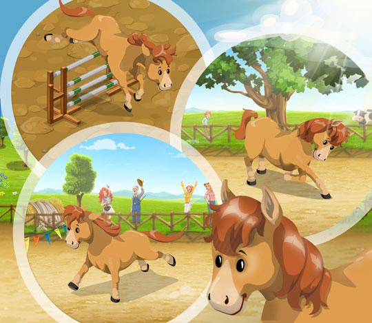 The Horses of Big Farm The Horses of Big Farm
