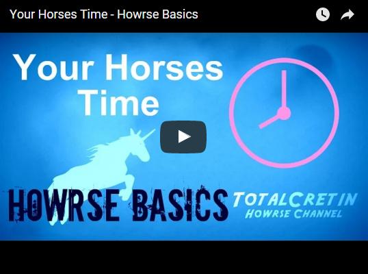 Howrse Basics: Horse Time