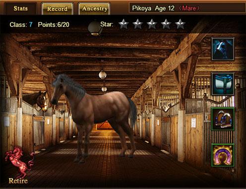 Items in Stallion Race