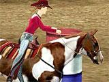 Barrel racing in Let's Ride: Corral Club