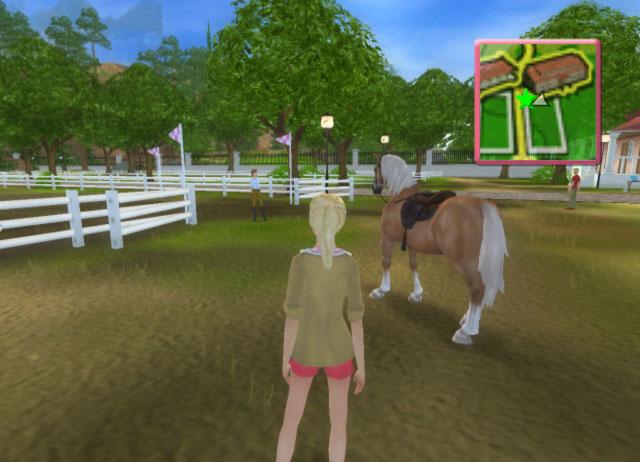 barbie horse stable game