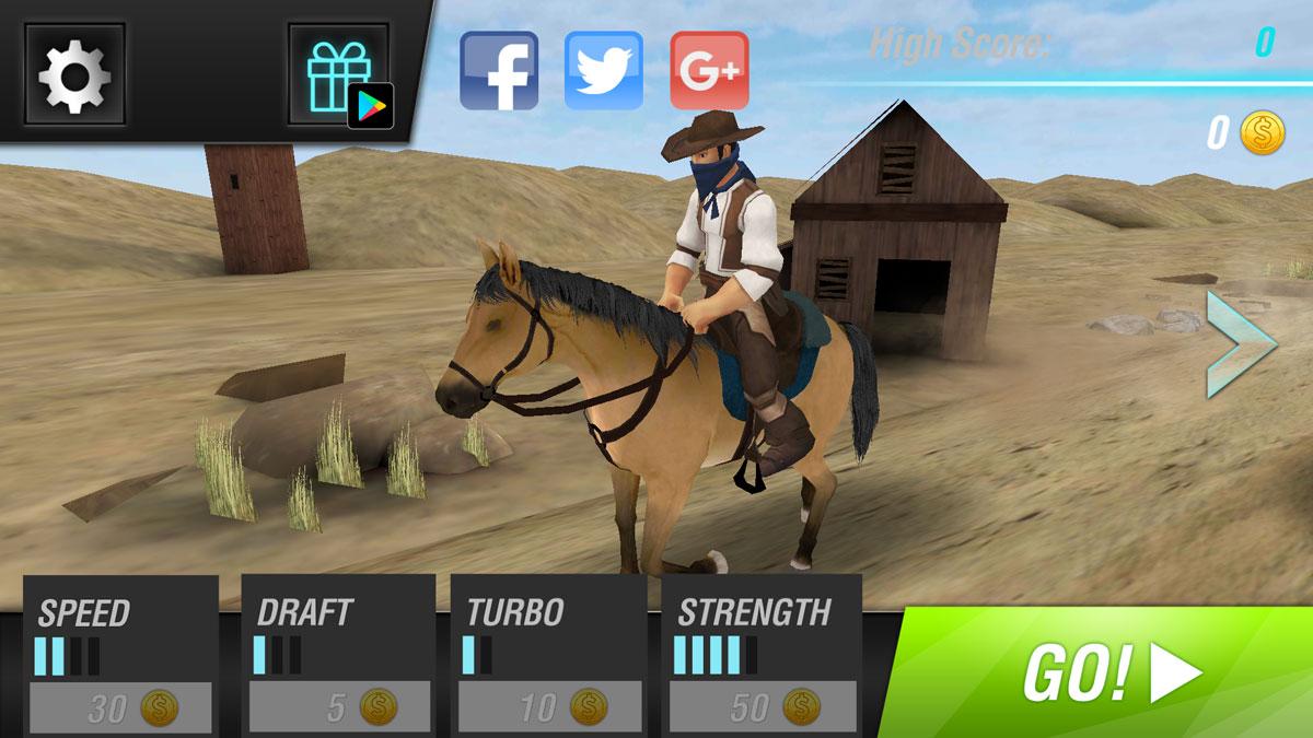 Western Cowboy - Horse Racing - Horse Games Online