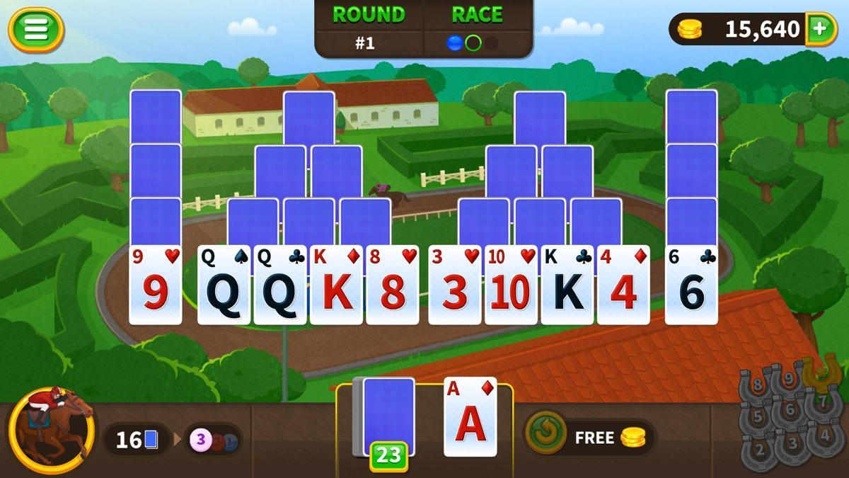 Solitaire Dash - Horse Games Online