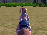 Horse Racing Game riding around the world