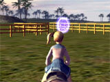 Horse Racing Game herding sheep