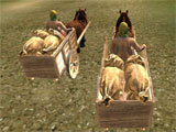 Gameplay of 3D Horse Cart Racing 3D Horse Cart Racing gameplay