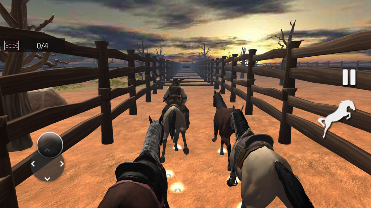 Virtual Wild Horse Family Simulator - Horse Games Online