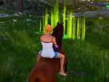 Horse Riding Deluxe: Checkpoint-based horse racing