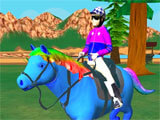 Speed Pony: Racing Game picking a pony