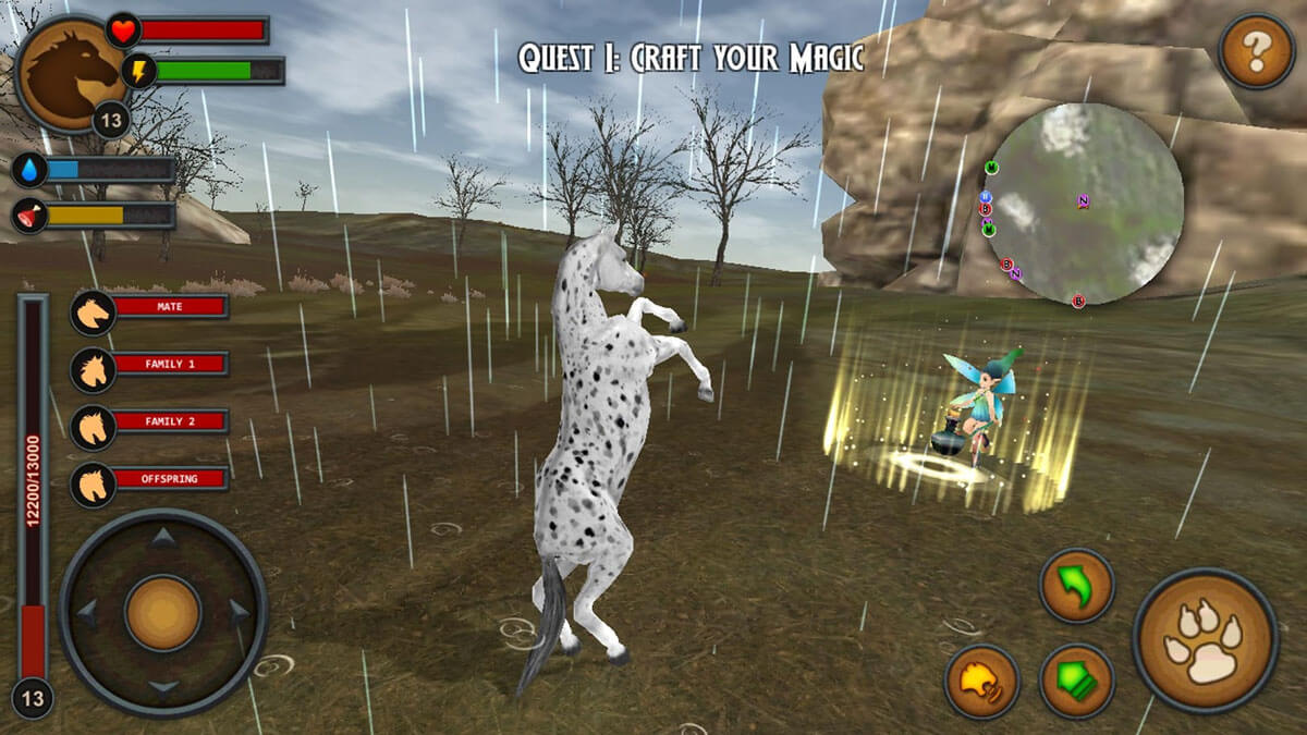 Horses of the Forest - Horse Games Online