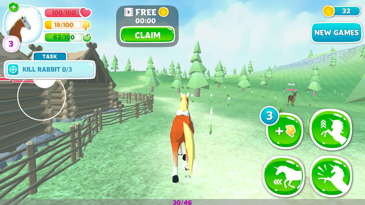 Forest Horse Simulator Review Horse Games Online