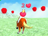 Collecting apples in Forest Horse Simulator Forest Horse Simulator collecting apples