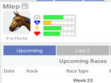 Off and Pacing: Horse Racing gameplay