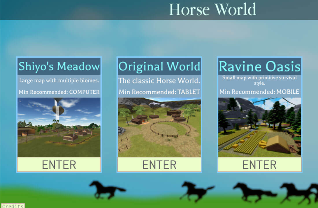 Horse World para ROBLOX - Jogo Download