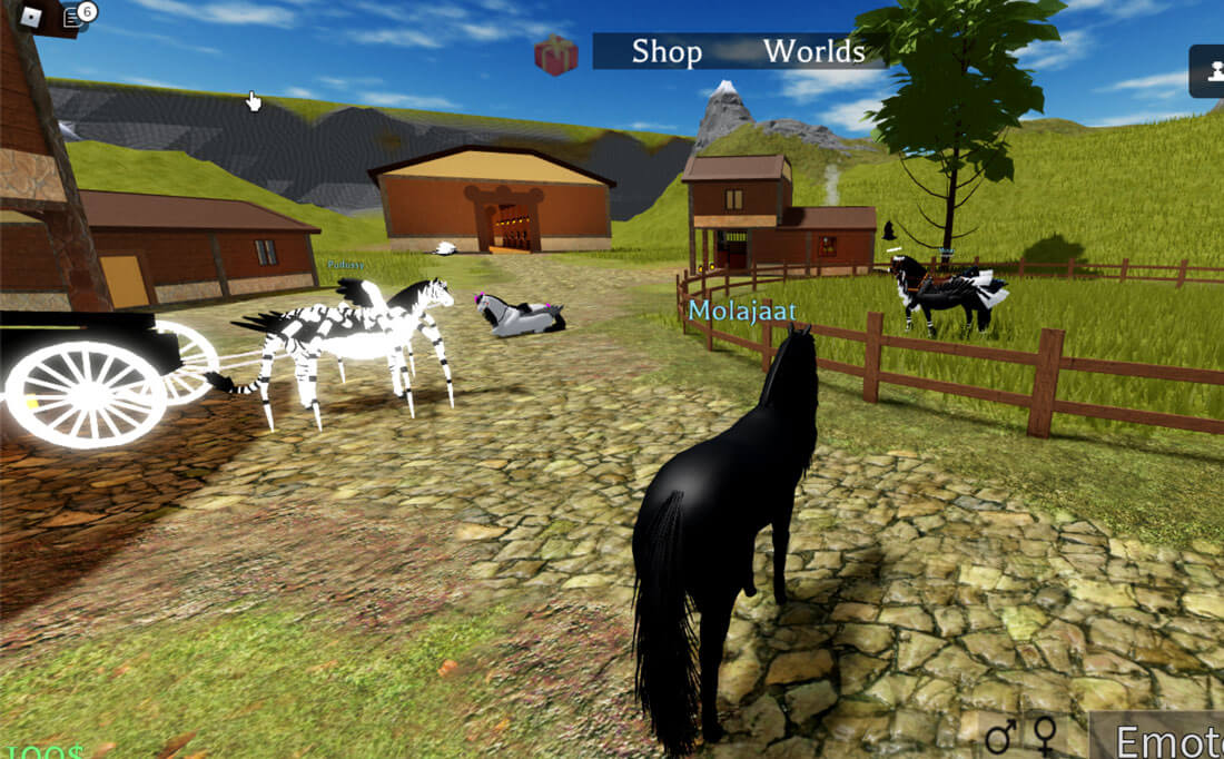 Horse World para ROBLOX - Jogo Download