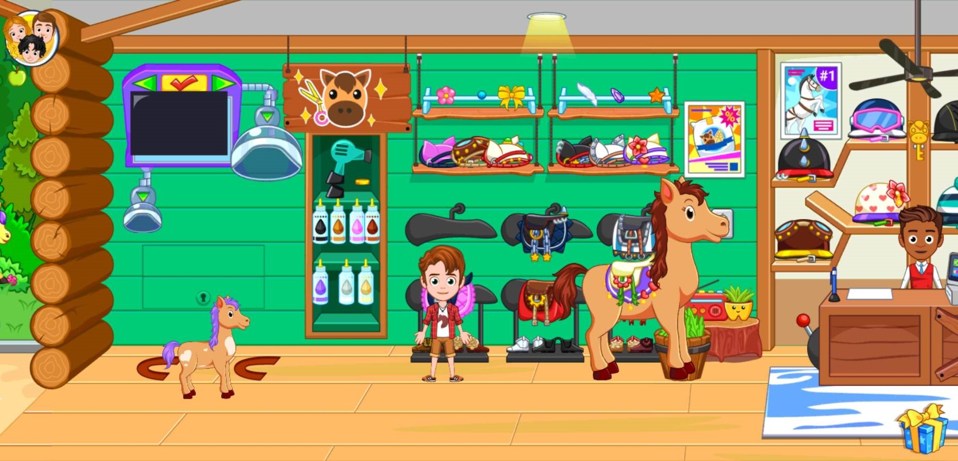 My City: Star Horse Stable - Horse Games Online