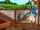 Cleaning the Stable in Princess Horse Club Cleaning the Stable in Princess Horse Club
