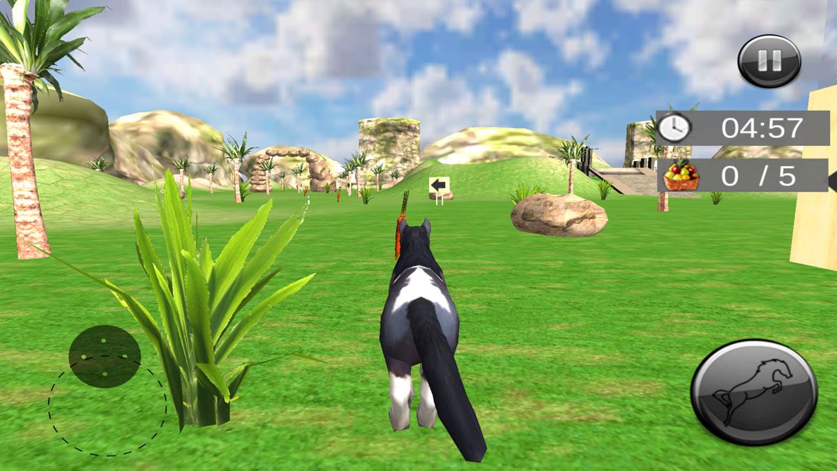 Cute Horse Pony Simulator Ride Horse Games Online