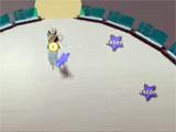 Collecting stars in the game