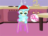 Pocket Pony: drinking milk