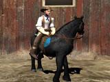 Texas Wild Horse Race 3D Rider Selection