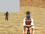 Western Cowboy Horse Rider 3D Pursuing a Thief