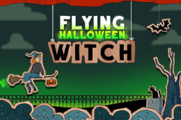 Flying Halloween Witch thumb