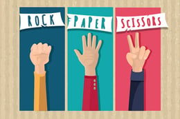 Rock Paper Scissors thumb