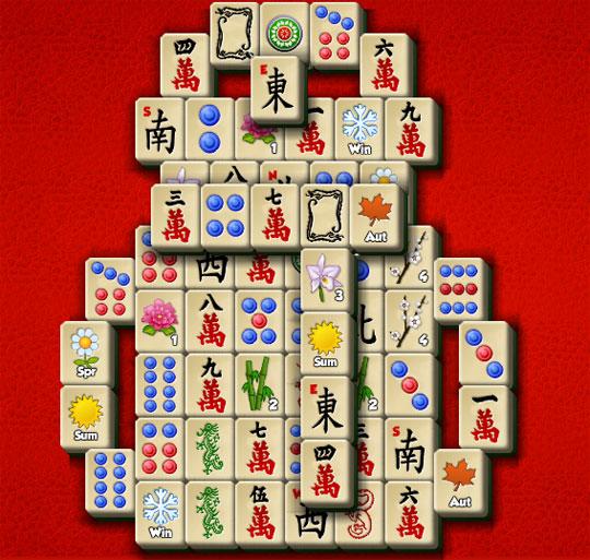 Snowman in Mahjong The Secret Garden