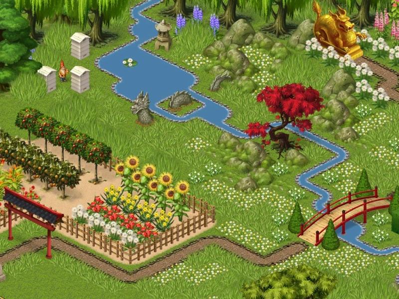 Hidden garden game