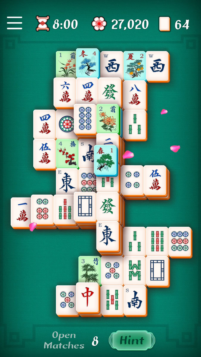 Play Mahjong Solitaire Online for Free