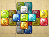 Matching jewels in Jones Adventure Mahjong - Quest of Jewels Cave Jones Adventure Mahjong - Quest of Jewels Cave matching jewels