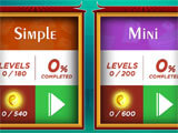 Mahjong Gold by Redstone Games main menu