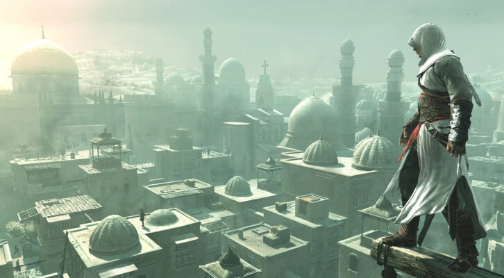 Altair in Jerusalem in Assassin's Creed Altair in Jerusalem in Assassin's Creed