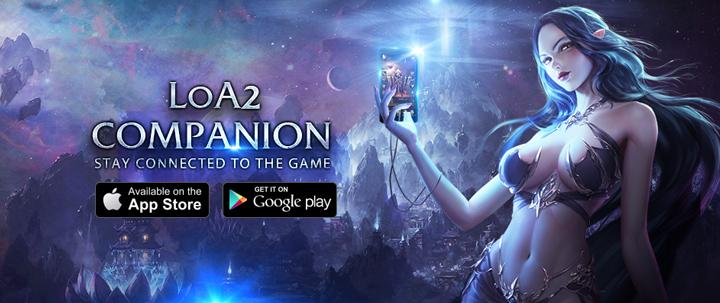 LoA2 Companion Available in Apple App Store and Google Play Store