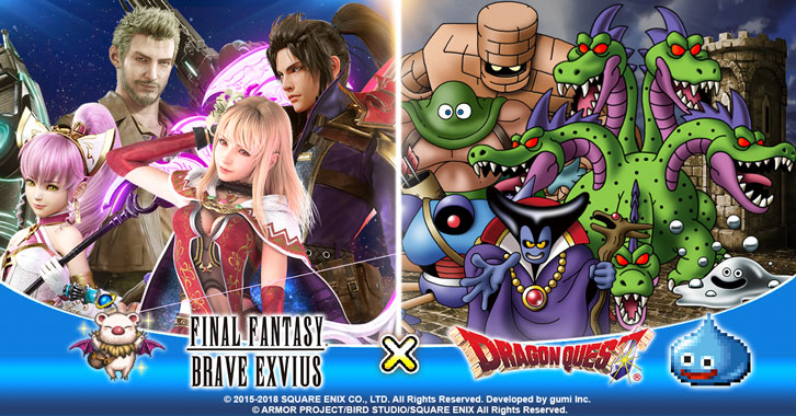 Final Fantasy Brave Exvius Celebrates Upcoming Dragon Quest XI Worldwide Release With Collaboration Event