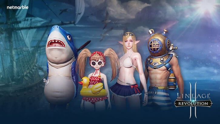 Lineage 2: Revolution Celebrates Summer with New In-Game Swim Suit Costumes and Events