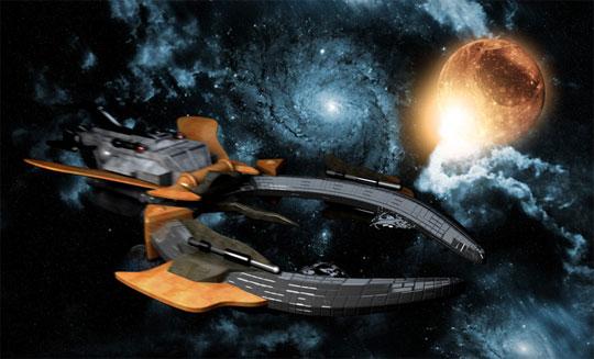 Fight in the Depths of Space in Dark Orbit