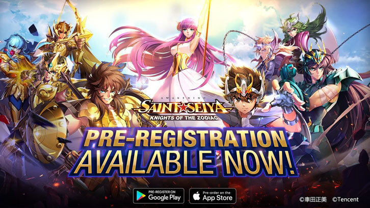 Pre-Register Now for Saint Seiya Awakening: Knights of The Zodiac