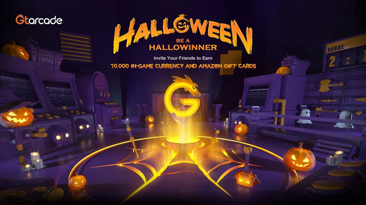 HalloWINNING – Win 10,000 In-Game Currency Playing On GTarcade This Halloween
