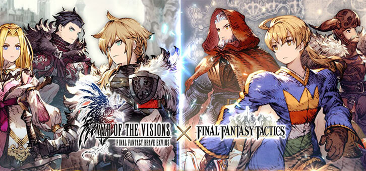 Final Fantasy Tactics Returns to War of the Visions Final Fantasy Brave Exvius in New Collaboration Event