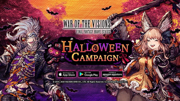 Hit Final Fantasy Mobile Games Bring Halloween Goodies with Halloween Special In-Game Event