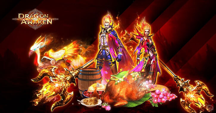 Celebrate Thanksgiving in Dragon Awaken and Earn Special Rewards